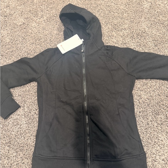 lululemon athletica Tops - lululemon athletica Black Zip-Up Hoodie